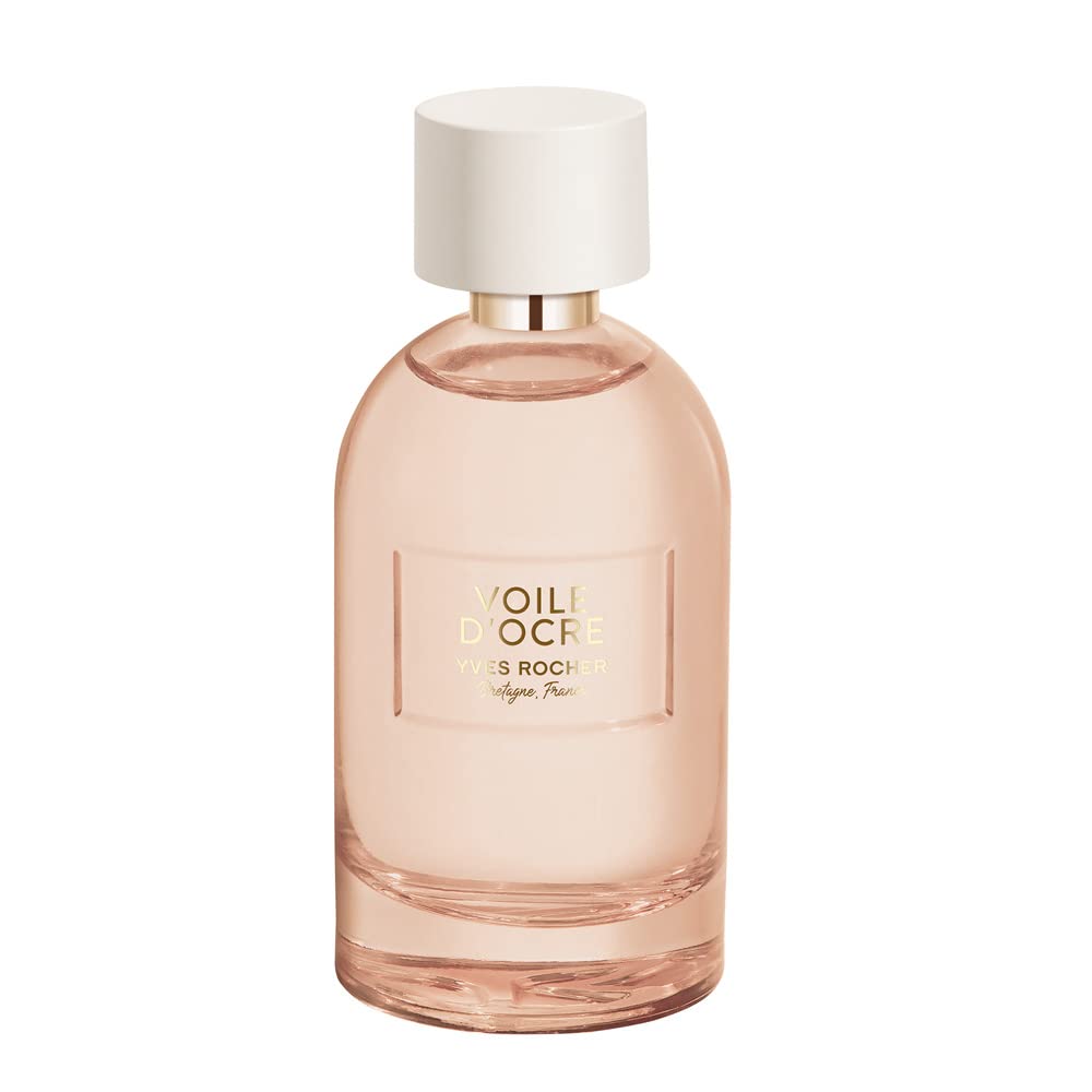 Yves Rocher Voile d'Ocre Eau de Parfum for Woman, Sensuality. Fresh, Radiant, 100 ml./3.3 fl.oz.
