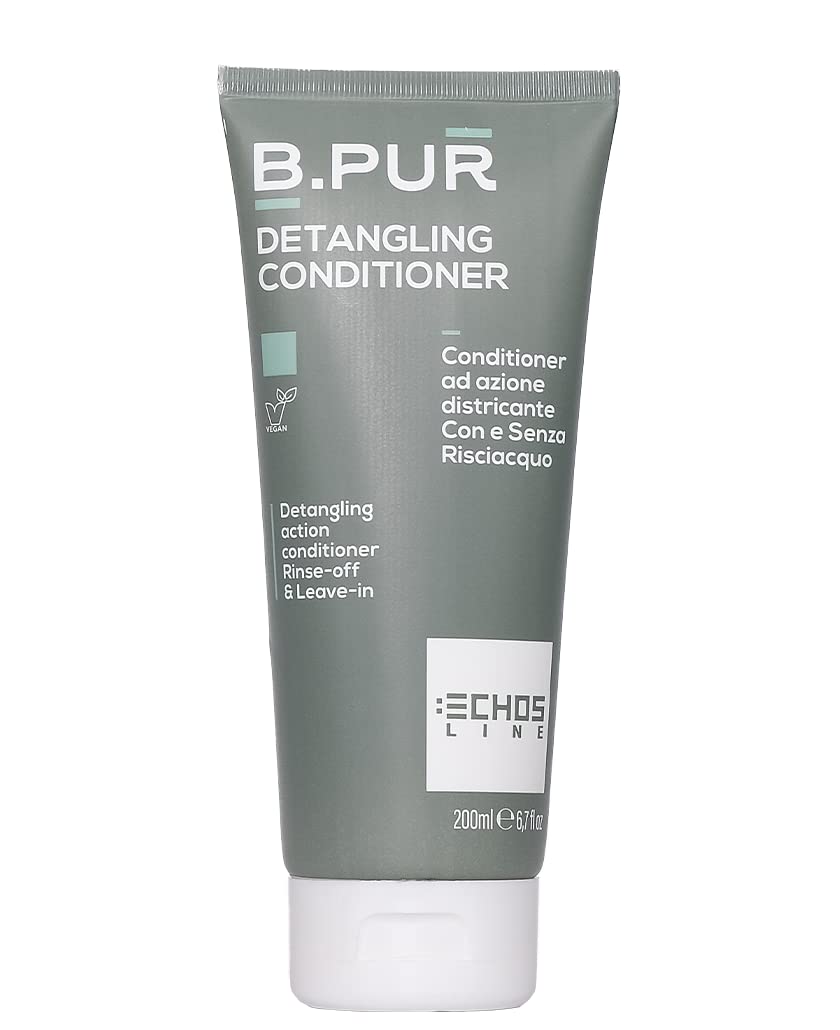 Echosline B.Pur Detangling Action Hair Conditioner Rinse-off and Leave-in - 200 ml. / 6.7 fl.oz.