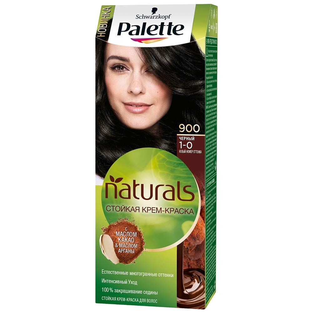 Palette Naturals Color Creme with Honey, Cloud Berry and Argan Oil, 110 ml./3.7 fl.oz.