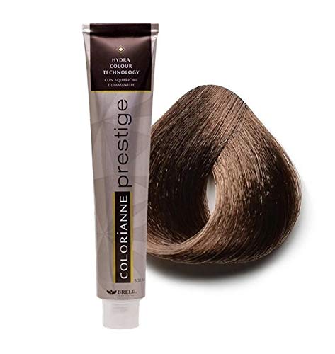 Brelil Colorianne Prestige Technologically Advanced Cream Dyeing Treatment Hydra Color Technology, Choco Ice Blonde, 100 ml./3.38 fl.oz. (7/18)