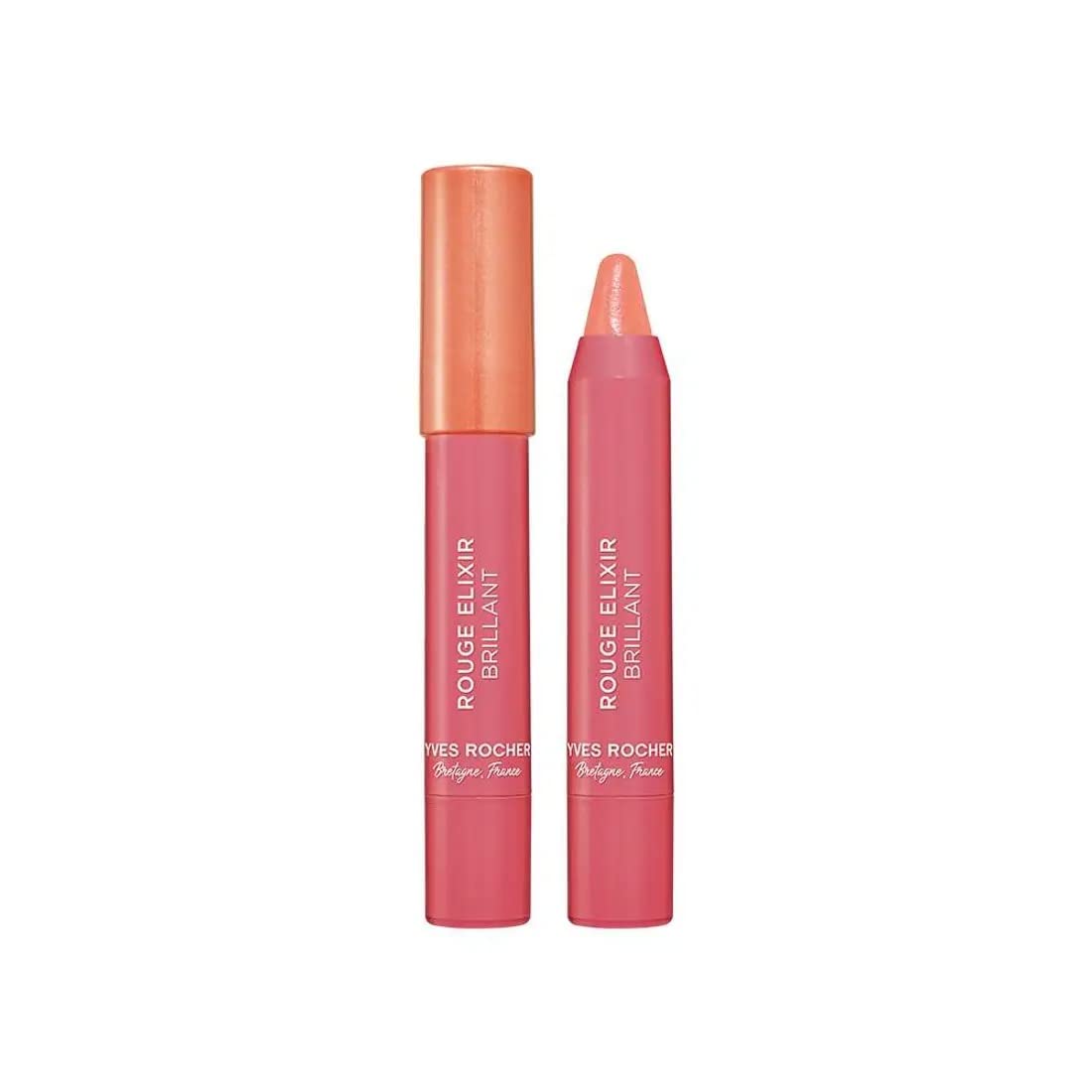 Yves Rocher Rouge Elixir Brillant Lipstick Pencil, 11. Nude Beige, 2.2 g.