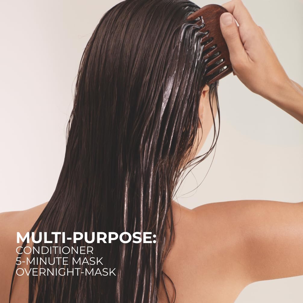 Yves Rocher Monoï de Tahiti Monoi 3 in 1 Moisturizing Hair Mask Night Care Conditioner All Hair Types 250 ml./8.4 fl.oz.