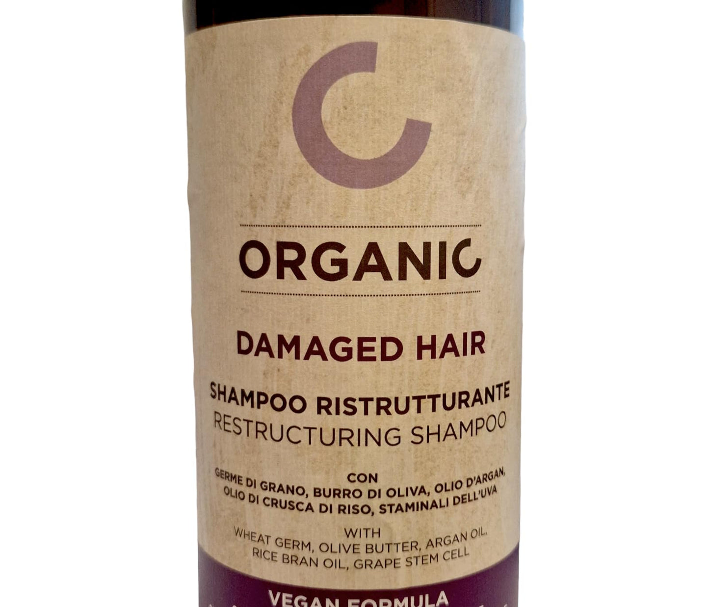 Punti di Vista Organic Damaged Hair Shampoo Repairing Damaged Hair 33.3 fl.oz.