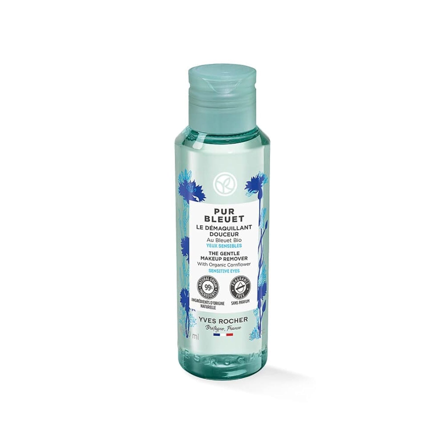 Yves Rocher Gentle Makeup Remover for All Skin Types - Pur Bleuet, 100 ml./3.3 fl.oz. (85338)