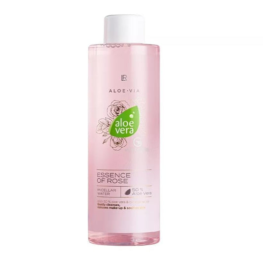 LR Health&Beauty Aloe Via Aloe Vera Essence of Rose Micellar Water Moisturizing Face 200 ml./6.7fl.oz.