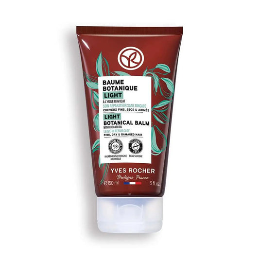 Yves Rocher Universal Care Avocado Oil for Brittle Hair Deep Nourishment Restorative Formula Revitalizes Weak Hair – 150 ml, / 5fl.oz.