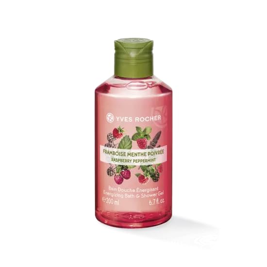 Yves Rocher Raspberry and Pepermint Nourishing Shower Gel Bath & Body Routine Women Men Day Care 200 ml./6.7fl.oz.