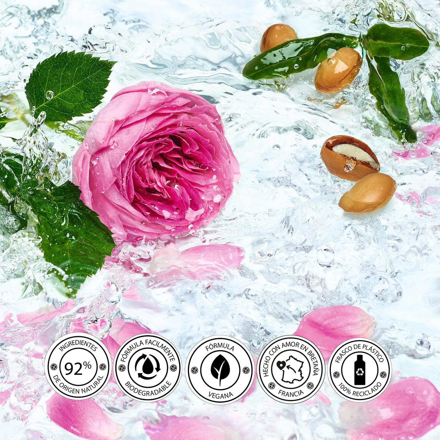 Yves Rocher Argan Rose Hammam Bath and Shower Gel (13.5 fl.oz.)