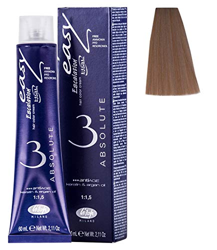 Lisap Easy Absolute 3 Hair Color Cream, 60 ml./2 fl.oz. (99/33 - Deep Lightened Golden Blonde)