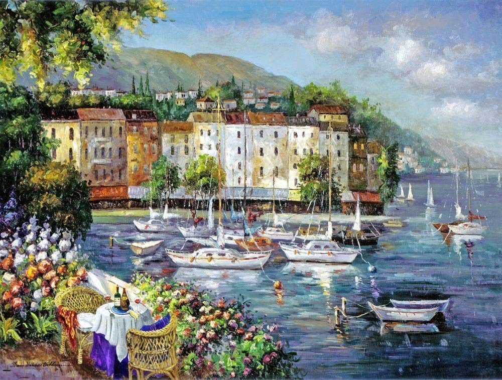 Castorland Puzzle 500 Pieces, Harbour of Love - В-53414
