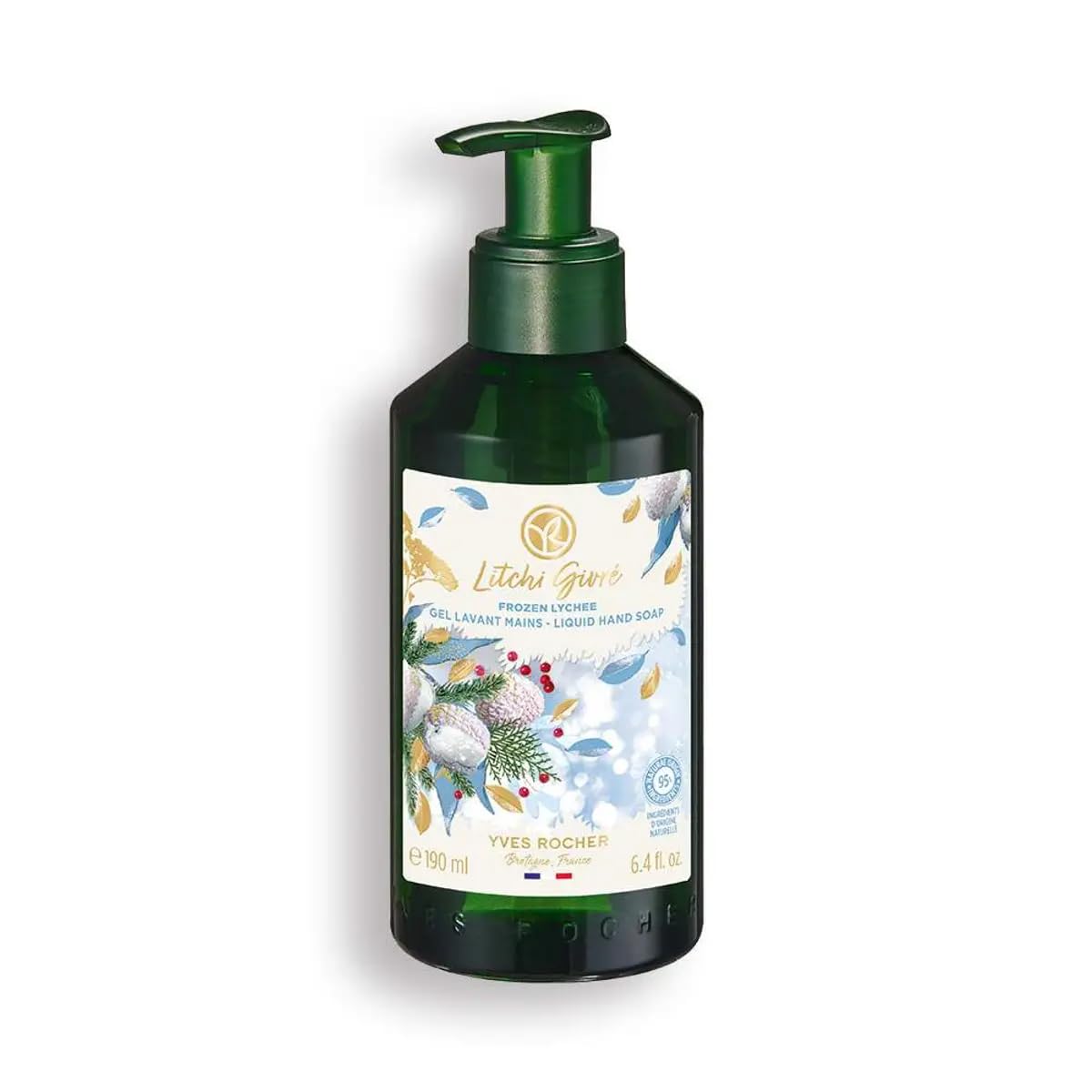 Yves Rocher Concentrated Moisturizing Sensual Cocktail of Frozen Lychee Liquid Gel Soap Limited Eddition - 200 ml. / 6.7 fl.oz.