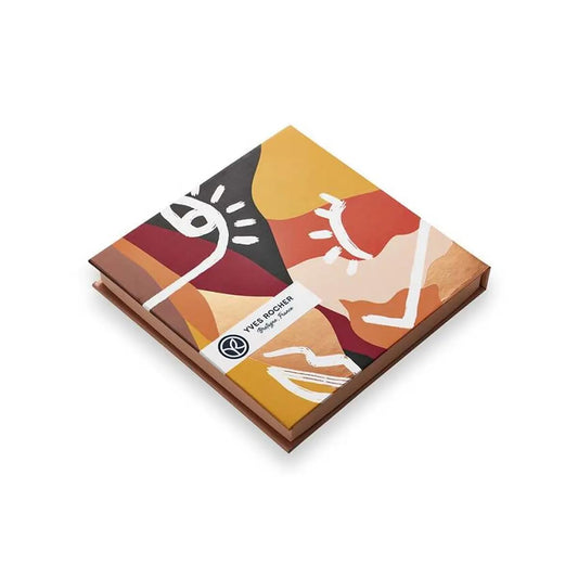 Yves Rocher Eyeshadow Palette – Shades of Amber– Highly Pigmented Blendable & Long-Lasting Shades for Stunning Eye Looks Women Makeup 13.5 g