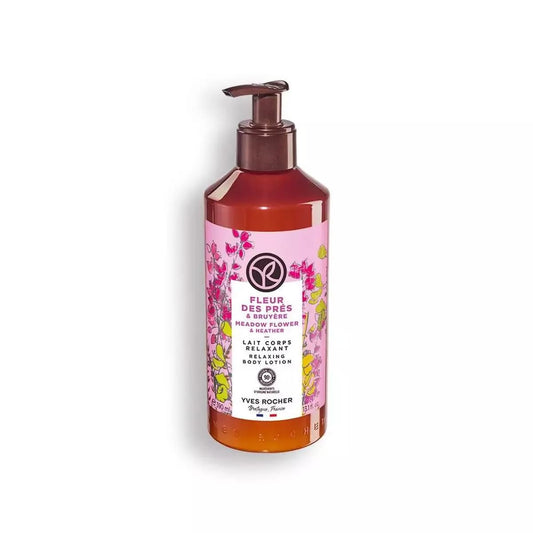 Yves Rocher Sensual Body Lotion Nourishing Moisturising - Meadow Flowers & Hether Scent Women Skin Day Care 390 ml./13.1 fl. oz.