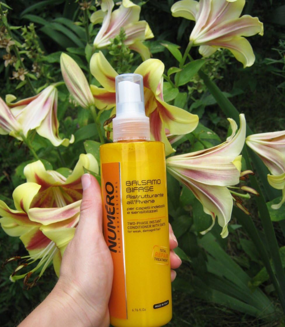 Brelil Numero Instant Two-Phase Oatmeal Hair Conditioner 200 ml./6.7 fl.oz.