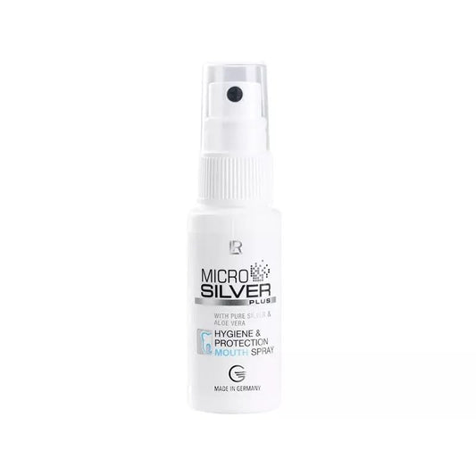 LR Health&Beauty MICROSILVER Plus Mouth Spray with Silver Aloe Vera Teeth Day Care 30 ml./1 fl.oz.