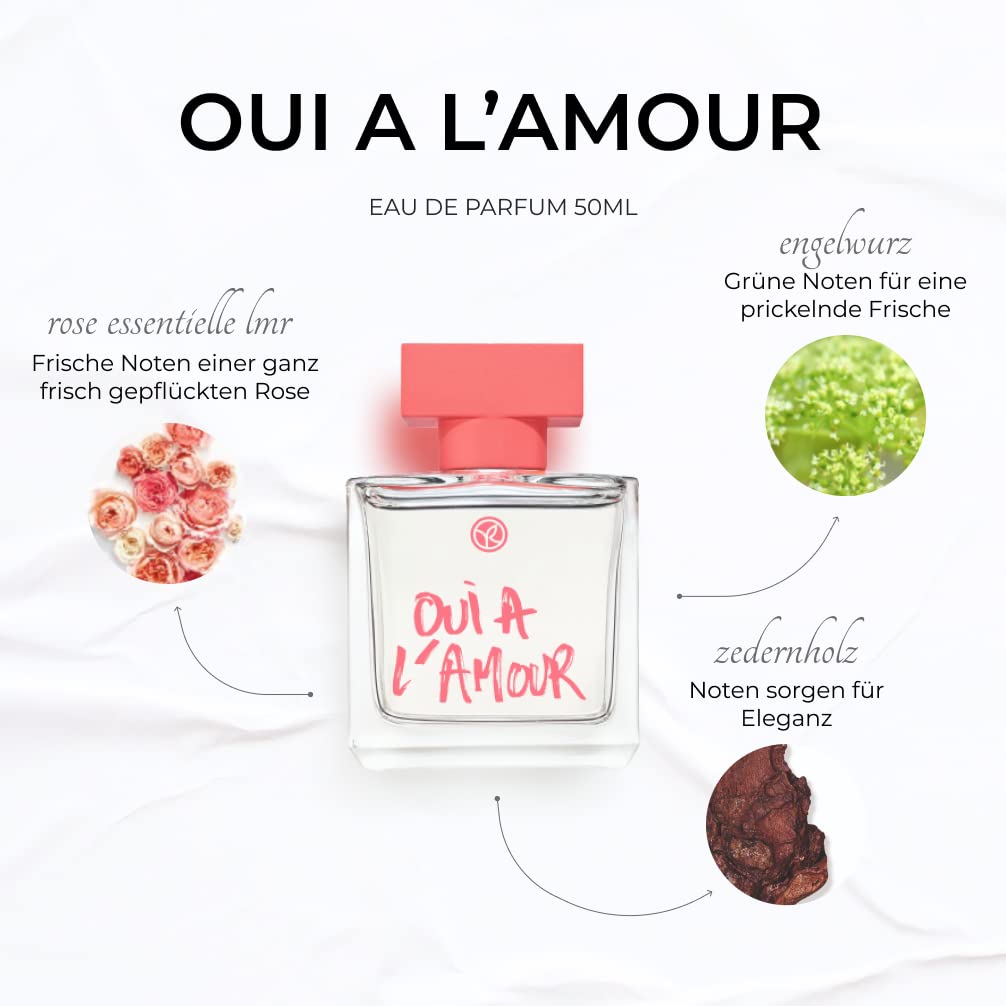Yves Rocher Oui A L'Amour Eau de Parfum for women 30ml./1.fl oz. Spray.
