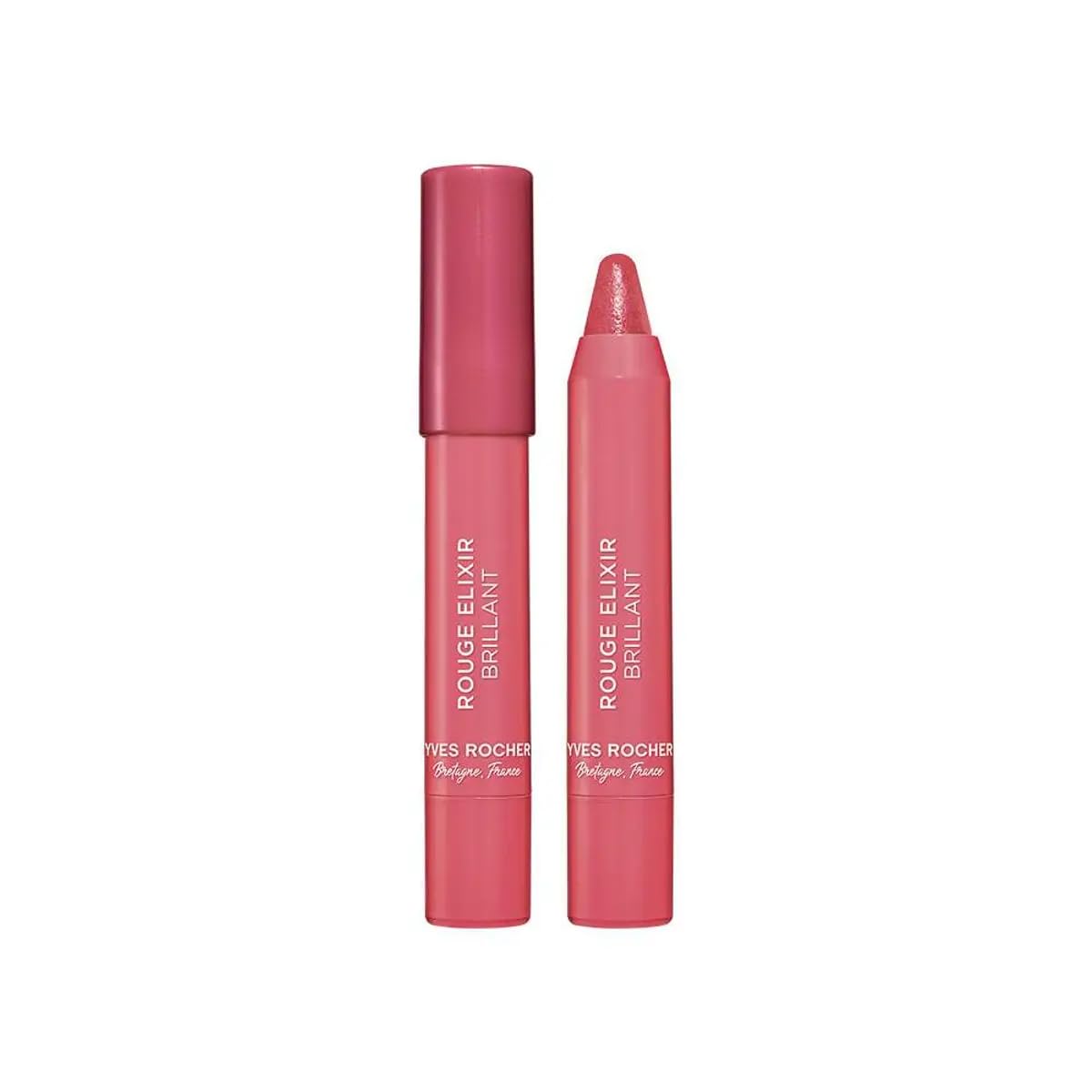 Yves Rocher Rouge Elixir Lipstick Pencil Vibrant Color Shade Creamy Hydrating Lip Pencil Makeup Crayon 2.2g