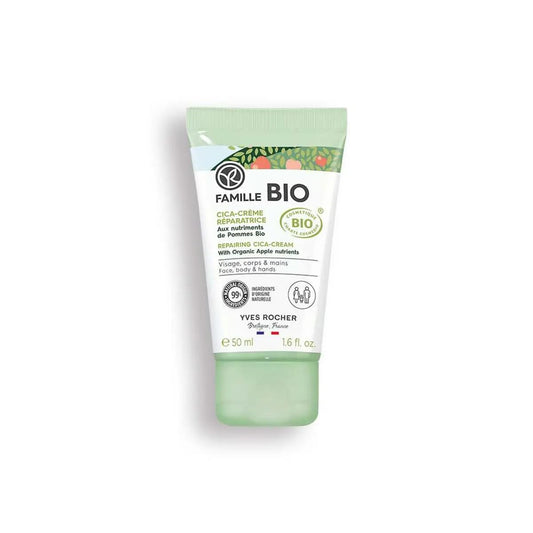 Yves Rocher Revitalizing Cream – Deeply Nourishing Face, Body & Hand Moisturizer – Organic Natural Care for the Whole Family – Soothing & Restorative Skincare – 50ml / 1.7 flOz