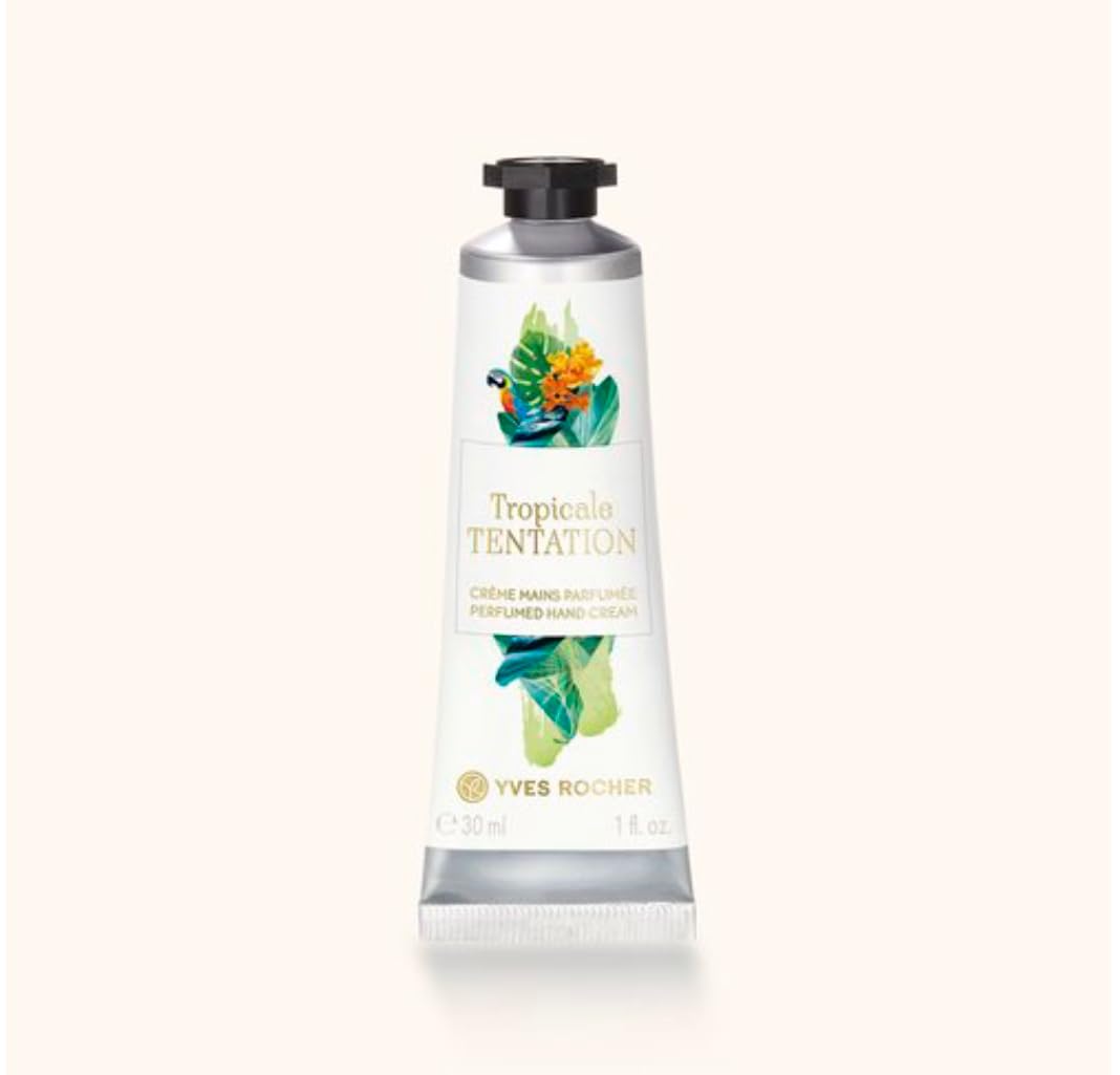 Yves Rocher Tropicale Tentation Perfumed Hand Cream, 30 ml./ 1 fl.oz. - Travel size, mini