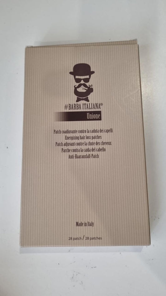 Barba Italiana Unione Energizing Hair Loss Patches for Men 20pcs - Targeted Scalp Treatment