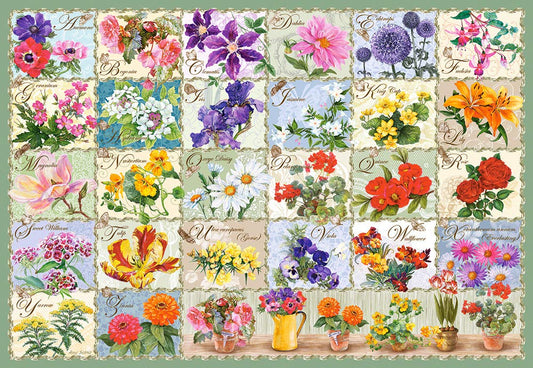 Castorland Puzzle 1000 Pieces, Vintage Floral - С-104338