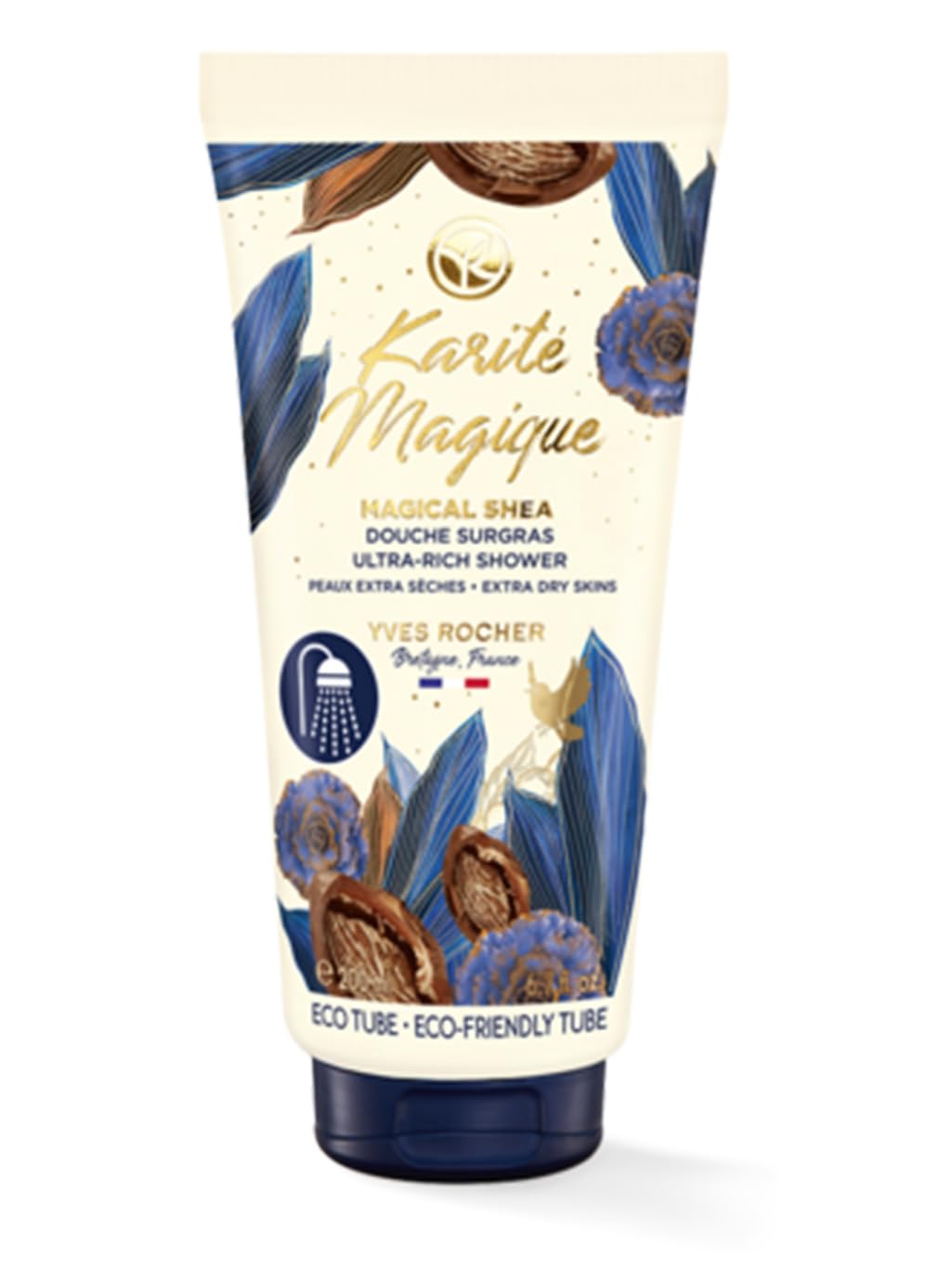 Yves Rocher Karite Magique Magical Shea Ultra-Rich Shower Gel All Skin Types Unisex Women Men 200 ml./6.7 fl.oz.
