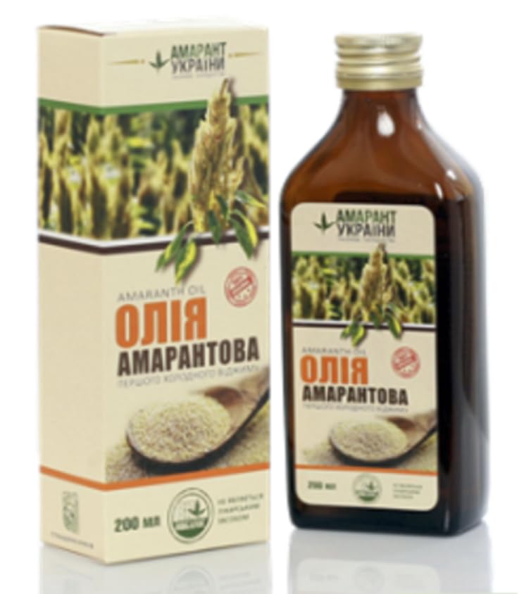 Natural Salad Oil Amaranth Seeds 200ml 100% First Cold Pressed Squalene Above 8%