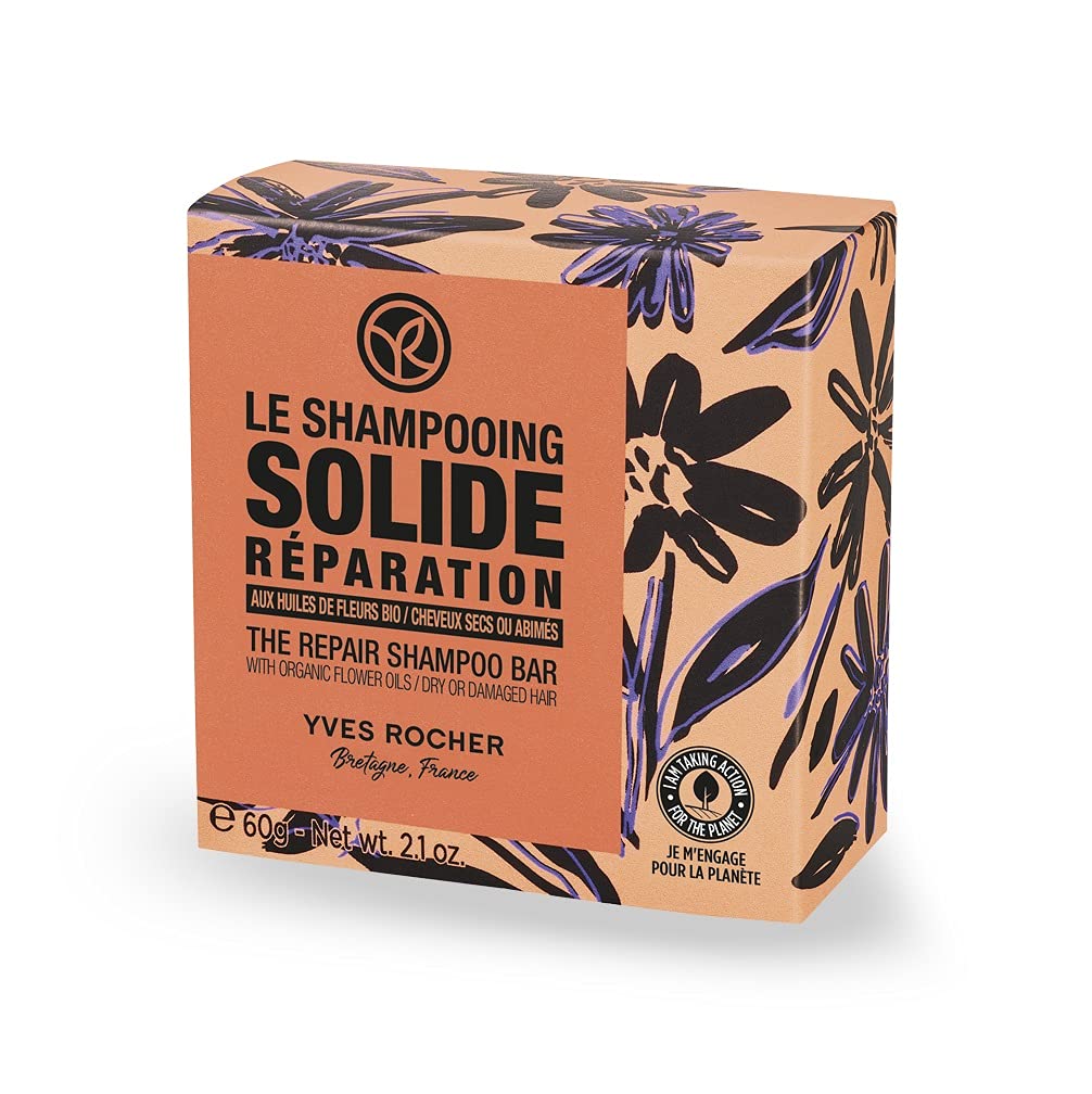 Yves Rocher Nutrition Shampoo Bar for Dry Hair, 60 g./2.1 oz.