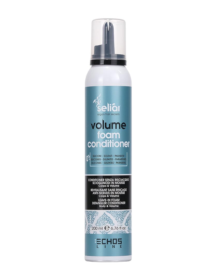 Echosline Seliar Volume Boosting Foam Conditioner for Fine and Thin Hair - 200 ml. / 6.76 fl.oz.