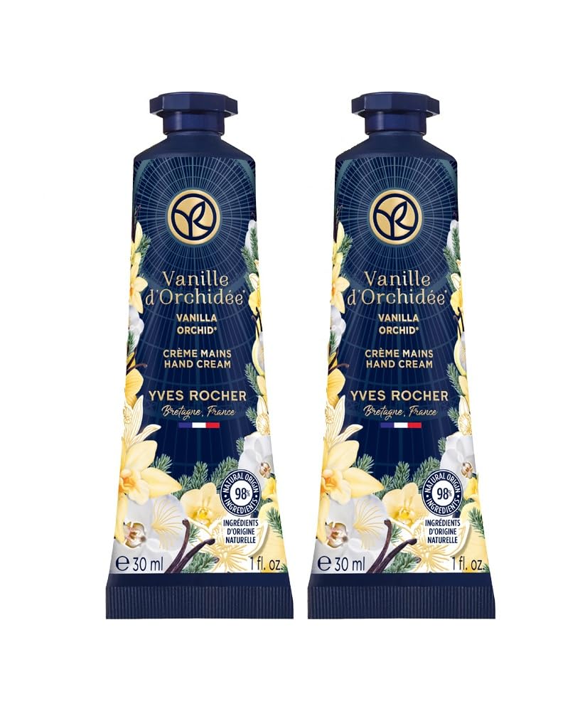 Yves Rocher Vanilla & Orchid Hand Cream 30 ml./1 fl.oz. Limited Edition Christams New Year