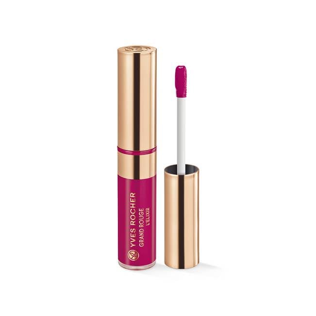 Yves Rocher Grand Rouge l'Elixir - 107, Liquid Matte Lipstick, 7ml/0.24flOz - Long-Lasting, Matte Finish, Intense Color, Easy Application, Bold Matte Finish, Full Coverage, Lightweight Formula
