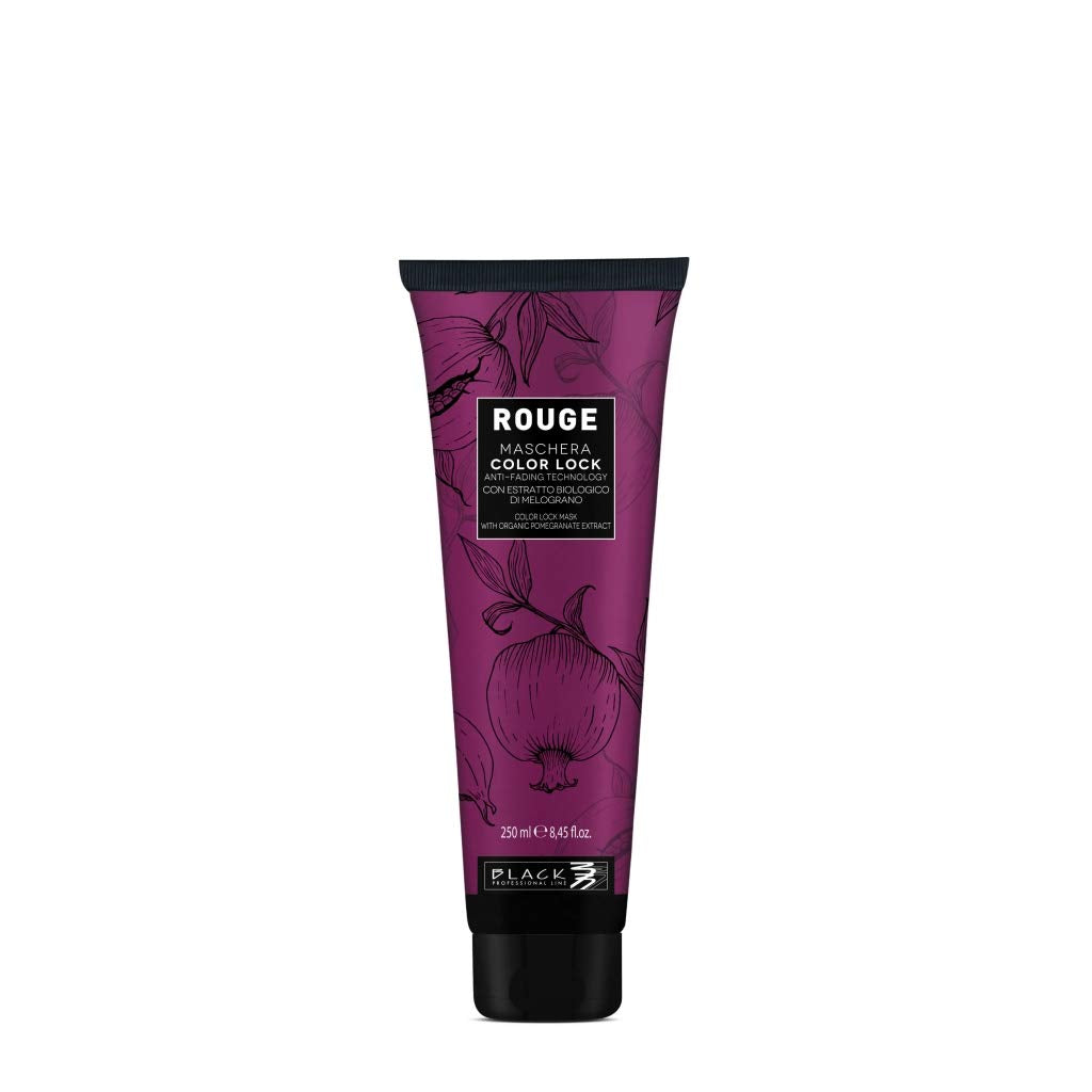 Black Professional Line Rouge Color Lock Mask