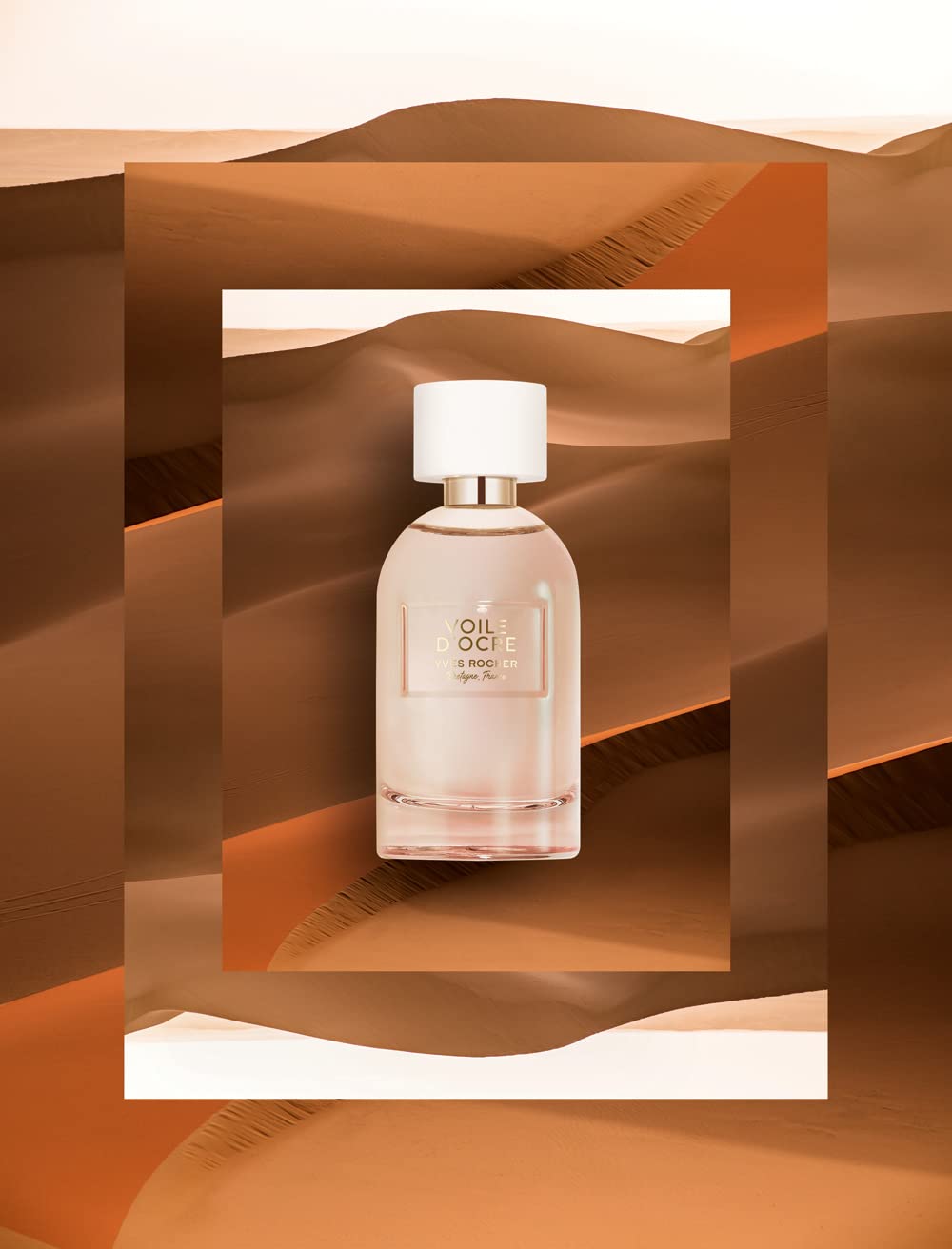 Yves Rocher Voile d'Ocre Eau de Parfum for Woman, Sensuality. Fresh, Radiant, 100 ml./3.3 fl.oz.