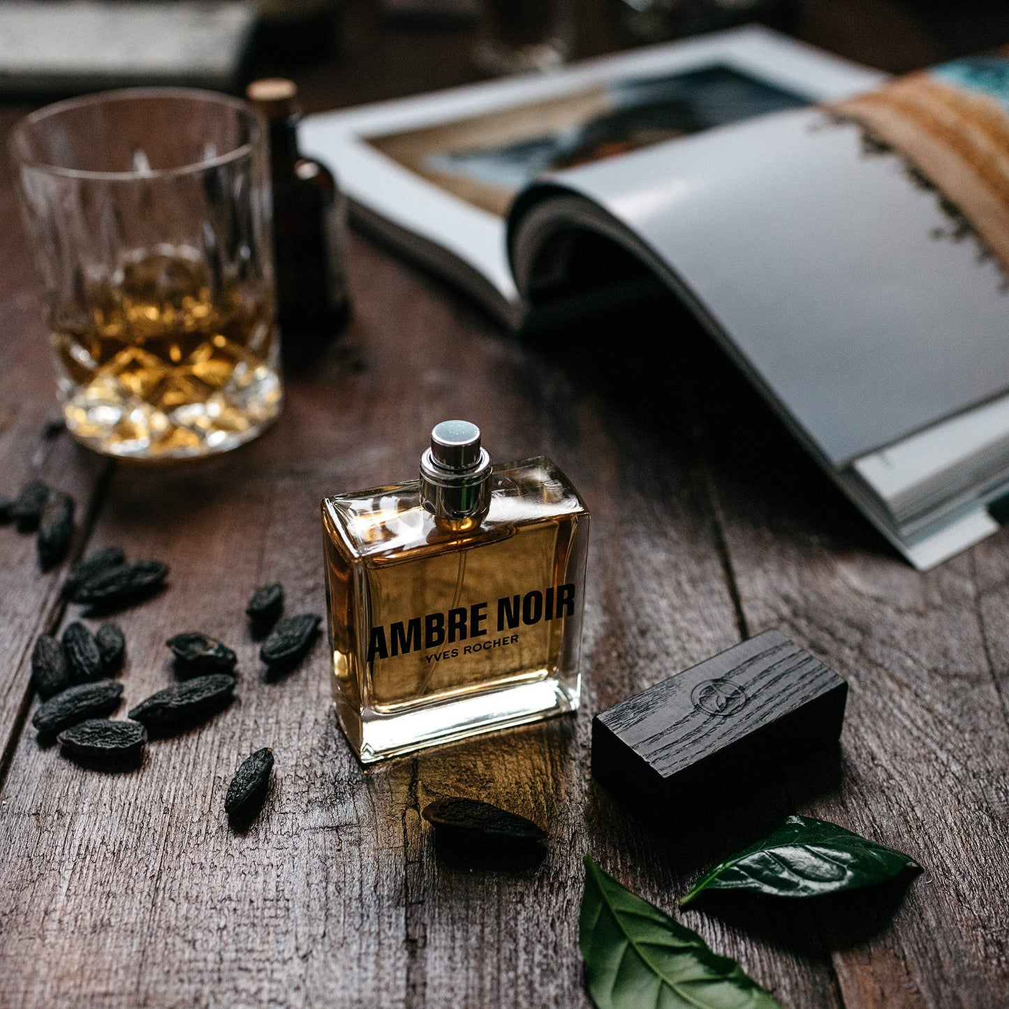 Yves Rocher Eau de Toilette for Men - Ambre Noir, 50 ml./1.69 fl.oz.