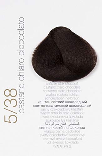 Brelil Colorianne Prestige Technologically Advanced Cream Dyeing Treatment Hydra Color Technology, Light Chocolate Brown, 100 ml./3.38 fl.oz. (5/38)