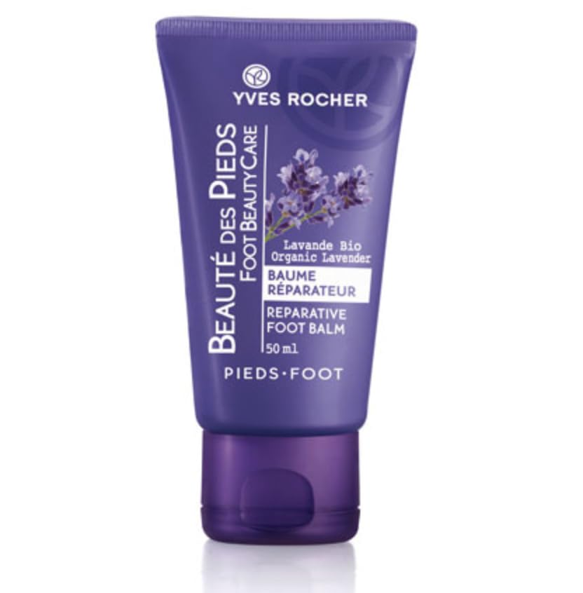 Yves Rocher Nourishing Revitalizing Foot Balm Karite Oil Cream for Feet Women Men 50 ml./1.7 fl.oz.