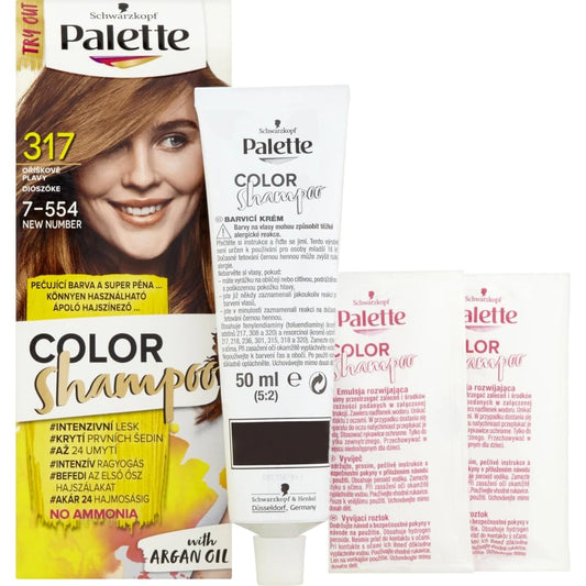 Palette Color Shampoo, 70 ml./2.3 fl.oz. (317 - Nut Blond)
