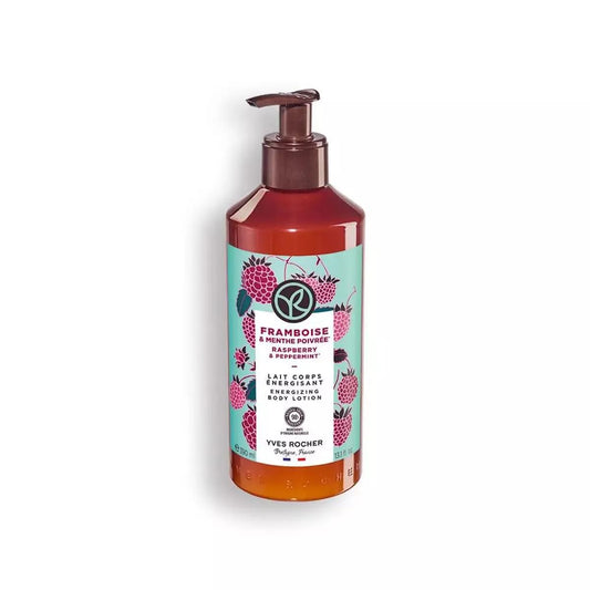 Yves Rocher Sensual Body Lotion Nourishing Moisturising - Raspberry Scent Women Skin Day Care 390 ml./13.1 fl. oz.