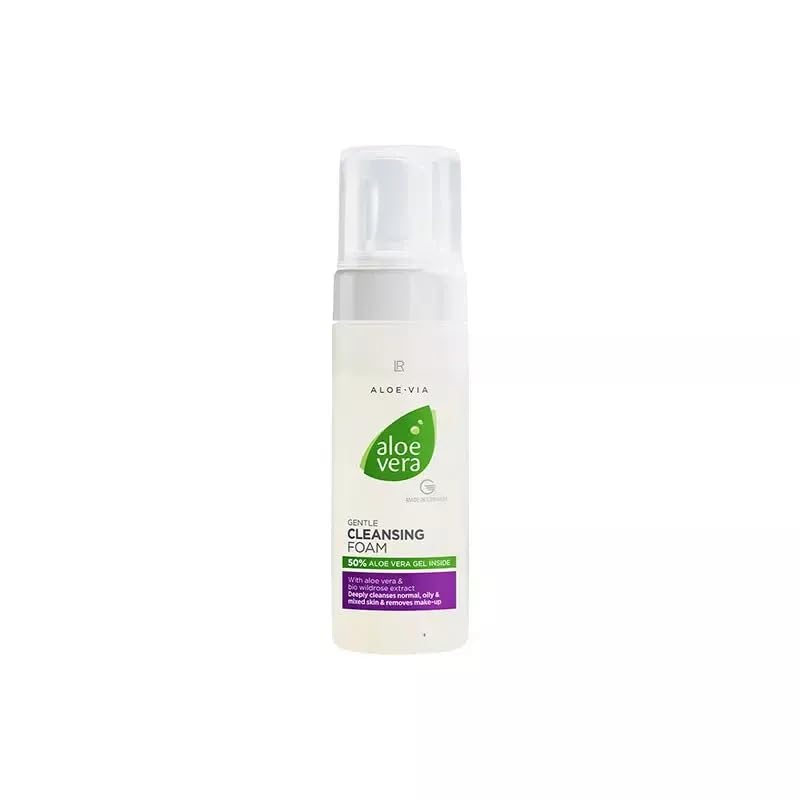 LR Health&Beauty Aloe-Via Aloe Vera Gentle Cleansing Foam Face Day Care 150 ml./6.7 oz