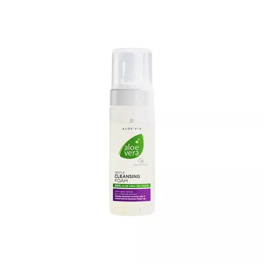 LR Health&Beauty Aloe-Via Aloe Vera Gentle Cleansing Foam Face Day Care 150 ml./6.7 oz