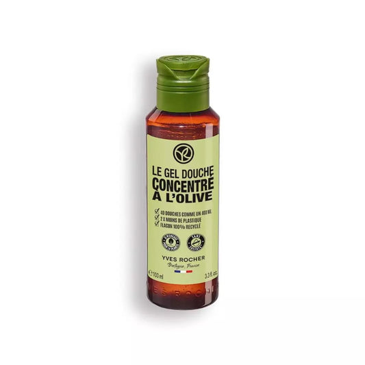 Yves Rocher Concentrated Moisturizing Olive & Petitgrain Shower and Bath Body Gel - 100 ml. / 3.3 fl.oz.