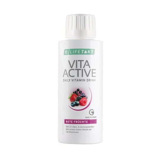 LR Health&Beauty Lifetakt Vita Active Rote Fruchte Care Women Men Drink Every Day Natural Treatment Red Fruit -150 ml./5 fl.oz.