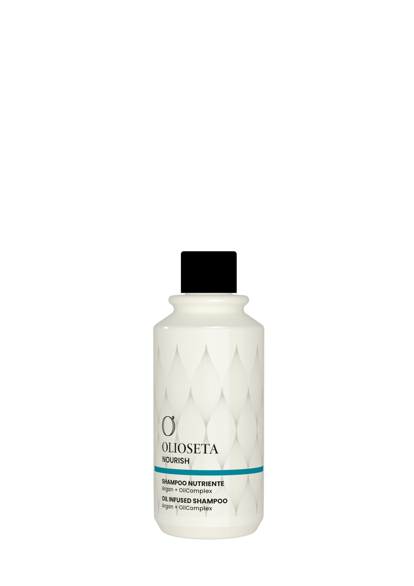 Olioseta Nourish Oil Infused Shampoo, Certified Organic Argan Oil Ultra Nourishing, Hydrating, Anti-Frizz by Barex Italiana