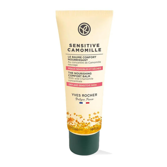 Yves Rocher Sensitive Chamomile Nourishing Comfort Balm Dry Sensitive Skin Body Care 50 ml./1.7 fl.oz.