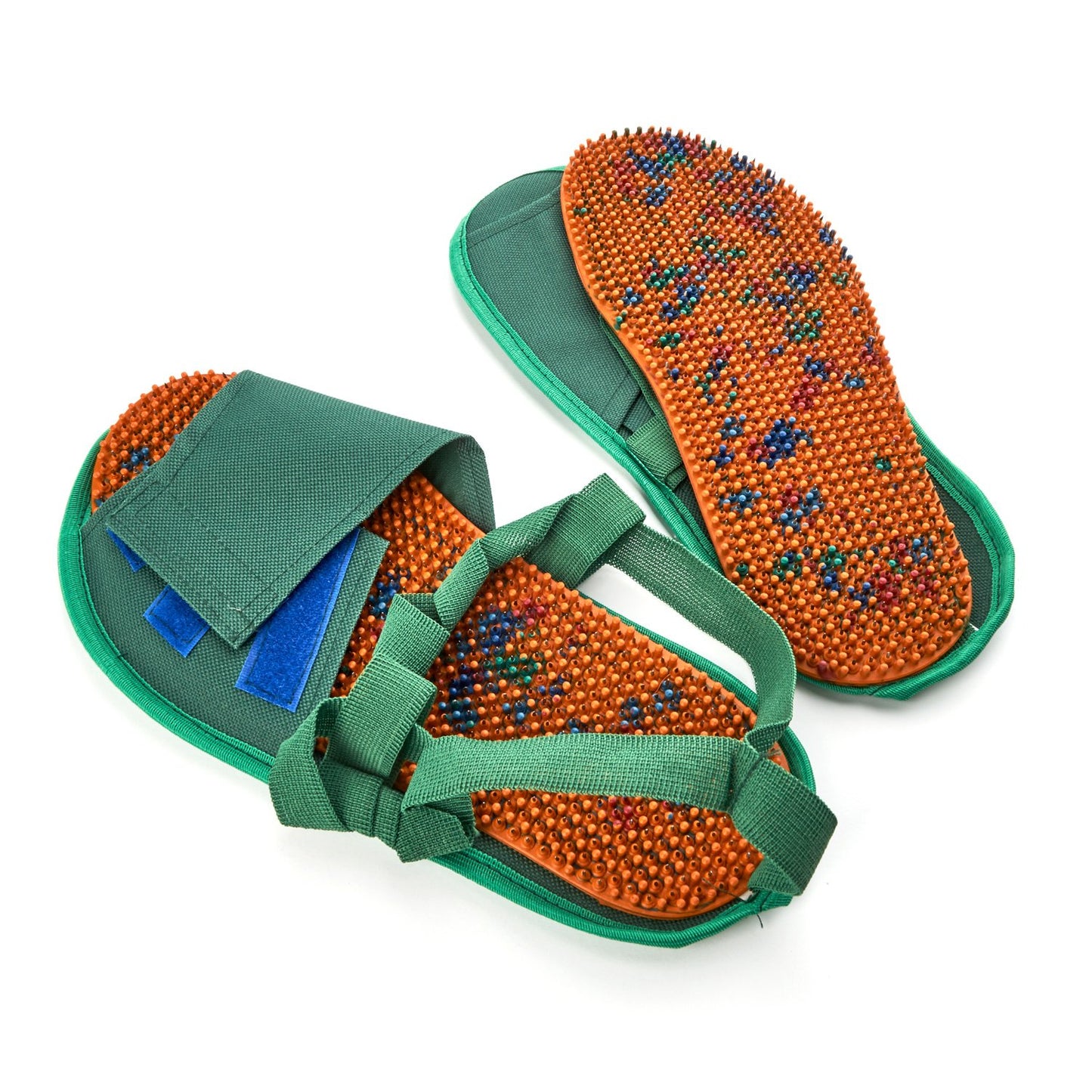 LYAPKO Acupuncture Shoe Insoles Foot Therapy Massager 2088 Needles 5 Ag - size US W15.5 M14 / EU 48. Premium Reflexology Unique Patented Acupressure Massage Tool