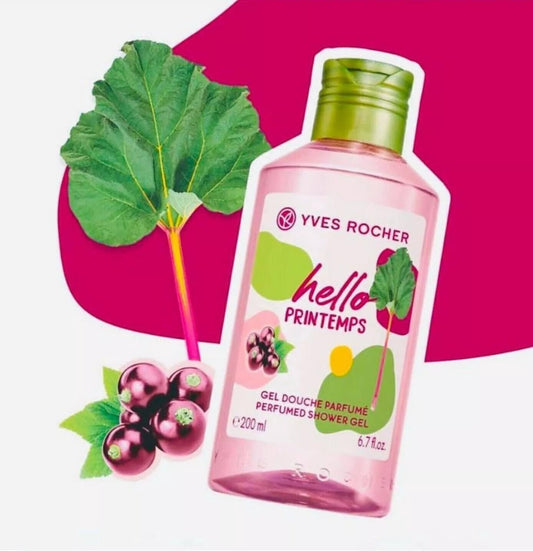 Yves Rocher Hello Printemps Perfumed Shower Gel 200 ml. / 6.7 fl.oz.