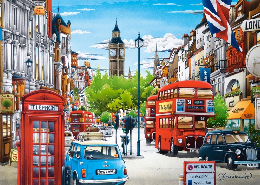 Castorland Puzzle 1500 Pieces, London - С-151271