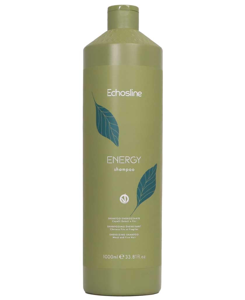 Echosline Energizing Shampoo for Weak and Fine Hair - 1000 ml. / 33.8 fl.oz.