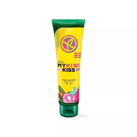 Yves Rocher My Kiwi Kiss Moisturizing Scrub Exfoliating Hydrating Body Revitalizes Skin – 150ml / 5 fl.oz