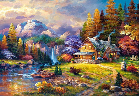 Castorland "Mountain Hideaway Puzzle (1500 Piece)